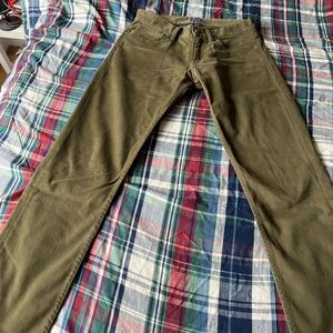 Olive five pocket pants Ralph Lauren purple label size is 28x30 barely used.